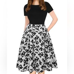 oxiuly Women's Swing Dress